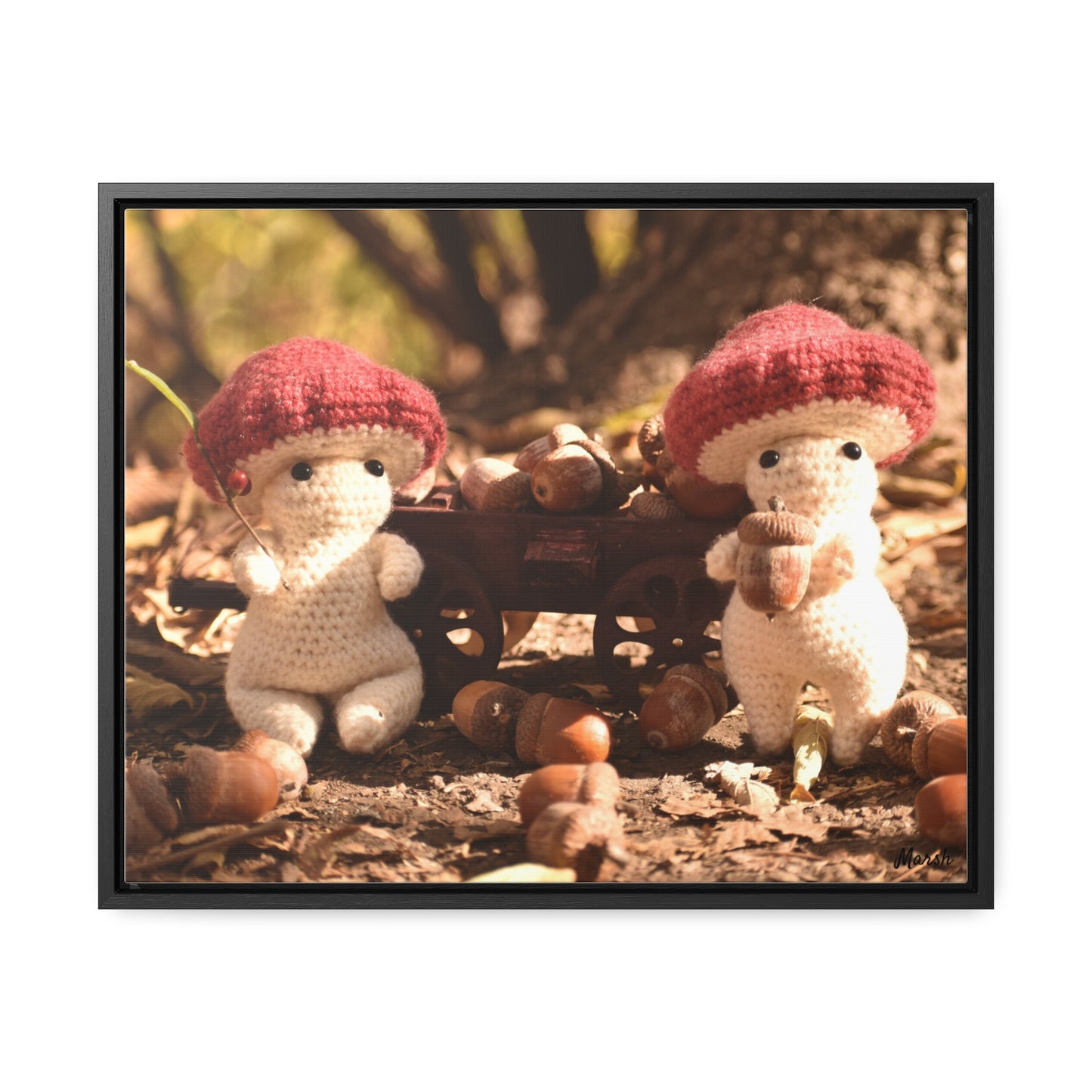 Collection Day Woolyshroom Gallery Canvas Wrap - Nature-Inspired Home Decor