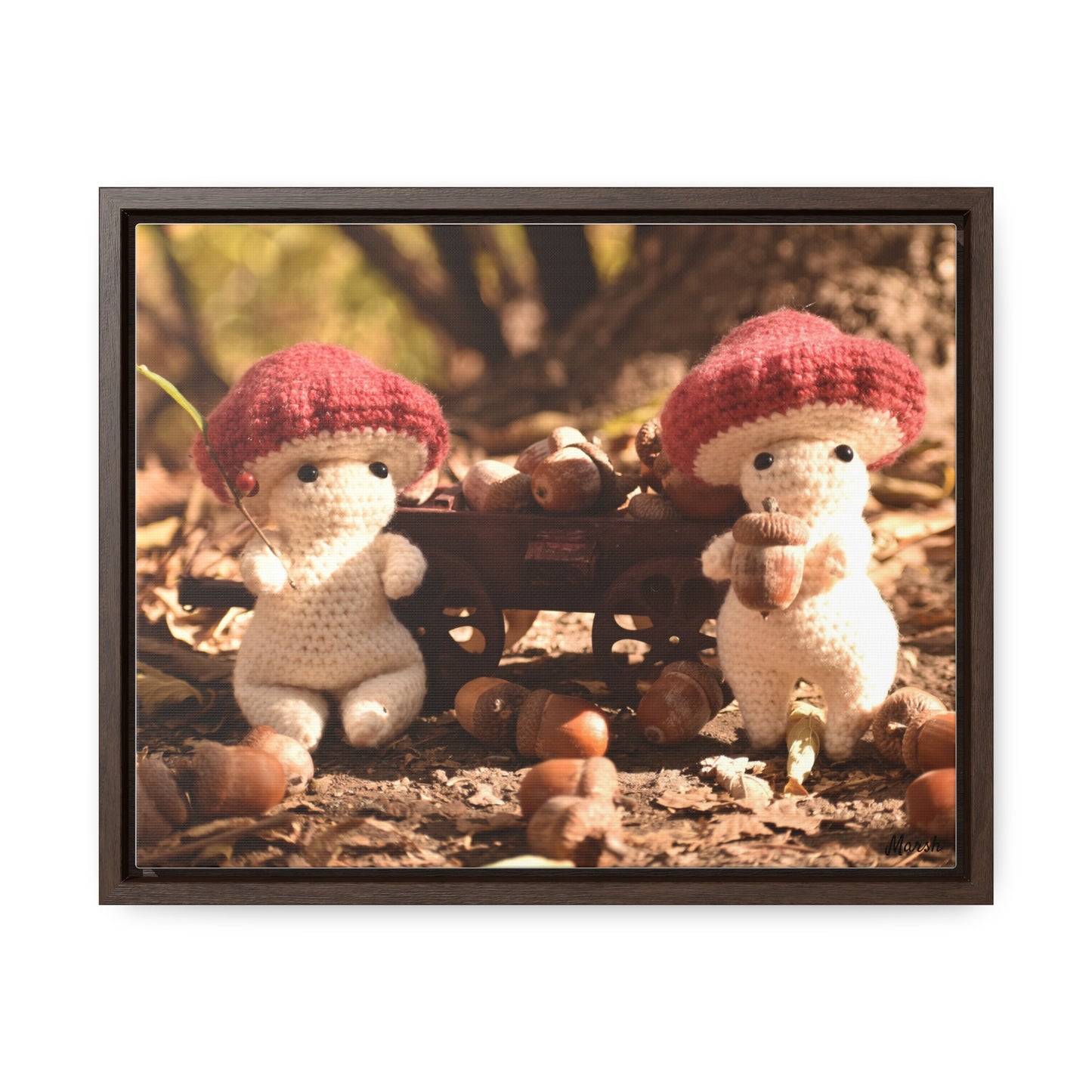 Collection Day Woolyshroom Gallery Canvas Wrap - Nature-Inspired Home Decor