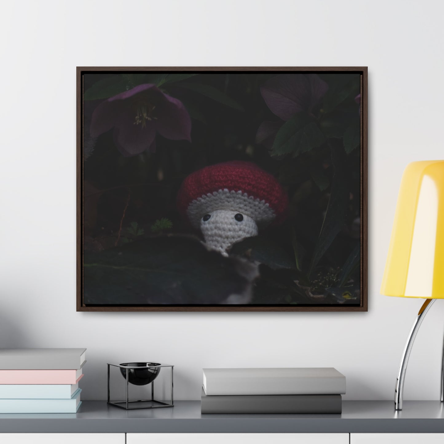 Hidden Havens Woolyshroom Canvas Wrap - Unique Home Decor