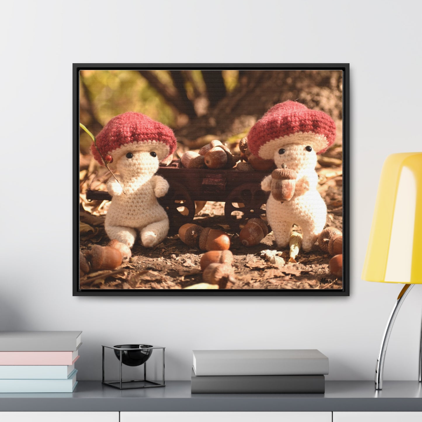 Collection Day Woolyshroom Gallery Canvas Wrap - Nature-Inspired Home Decor