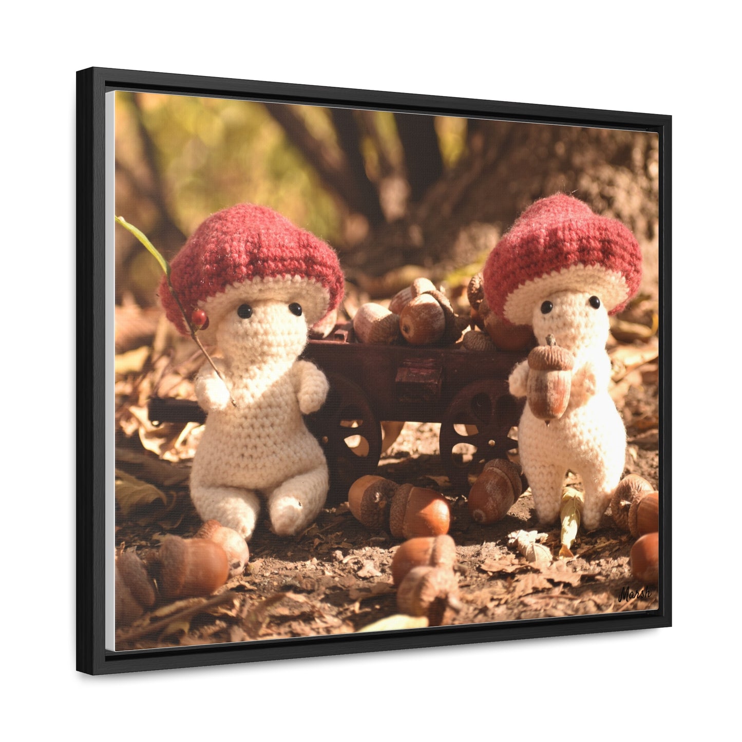 Collection Day Woolyshroom Gallery Canvas Wrap - Nature-Inspired Home Decor