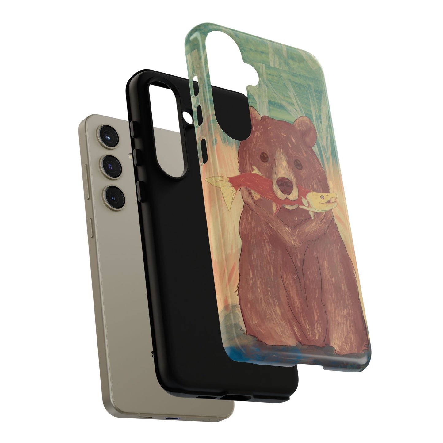 Fishing Bear Tough Case