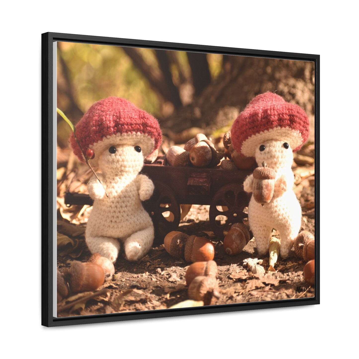 Collection Day Woolyshroom Gallery Canvas Wrap - Nature-Inspired Home Decor