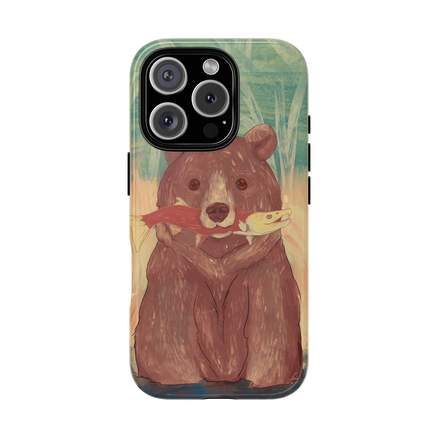 Fishing Bear Tough Case