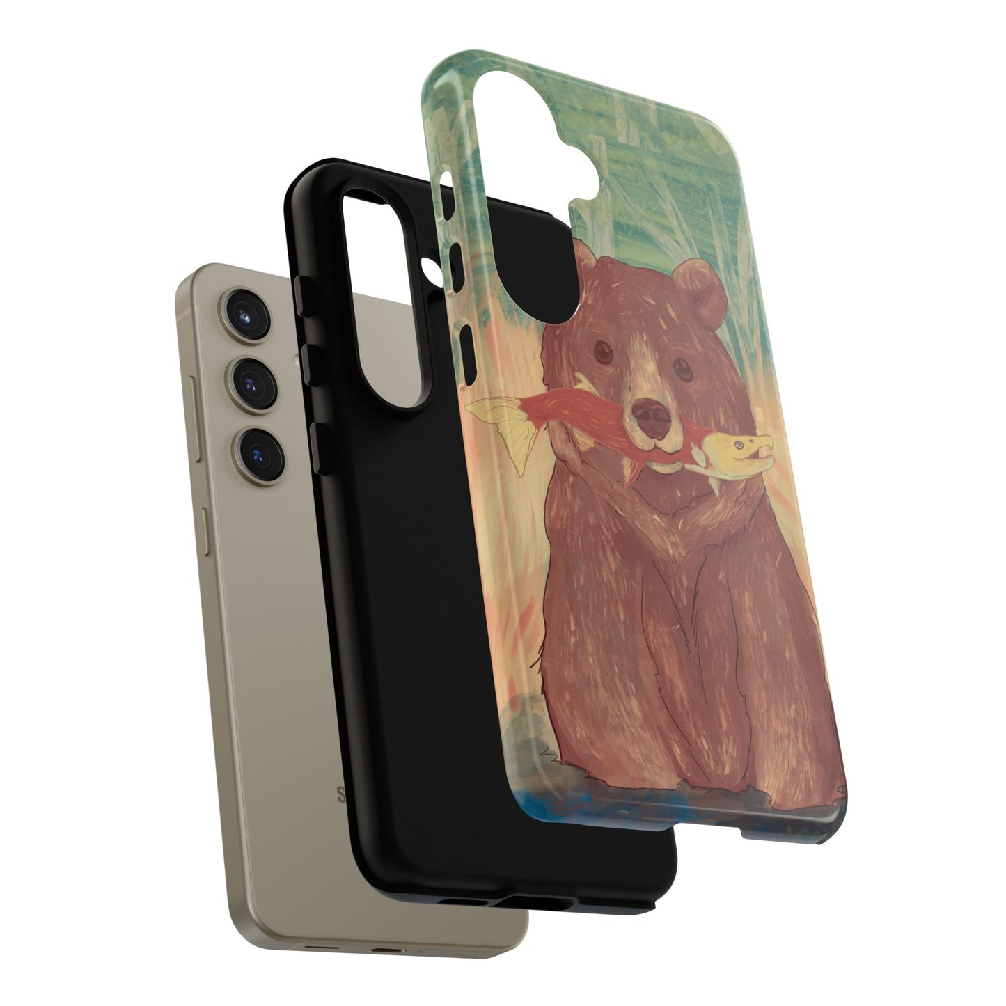 Fishing Bear Tough Case