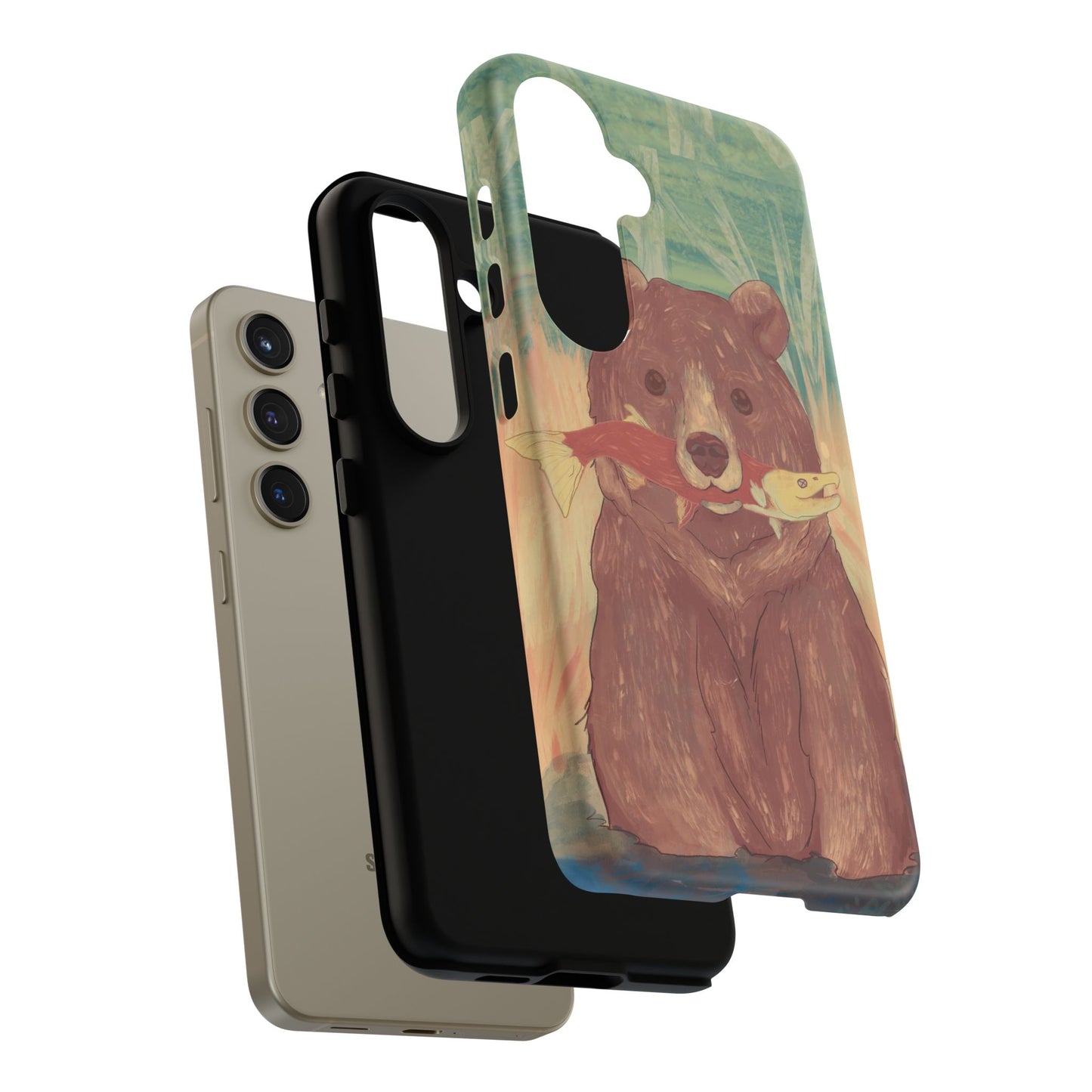 Fishing Bear Tough Case