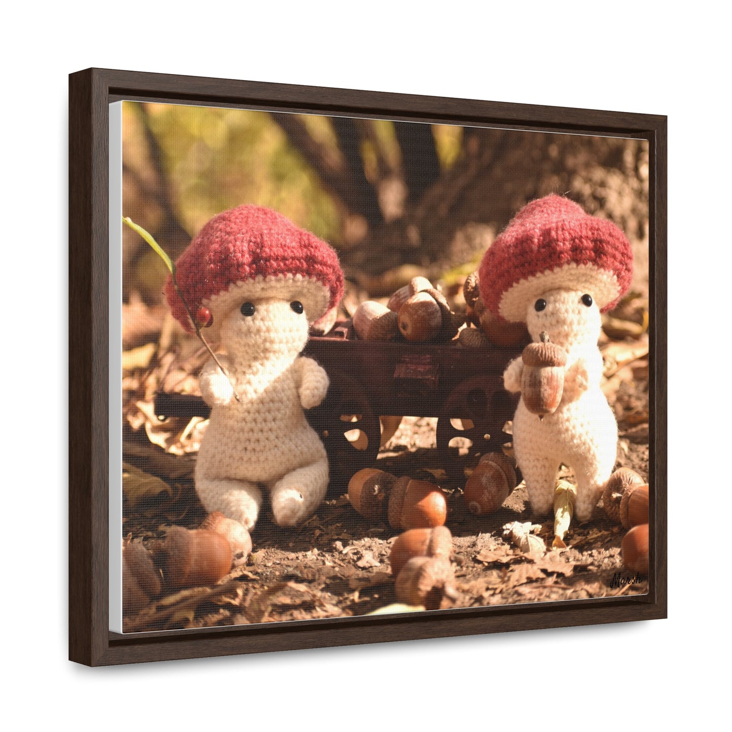 Collection Day Woolyshroom Gallery Canvas Wrap - Nature-Inspired Home Decor