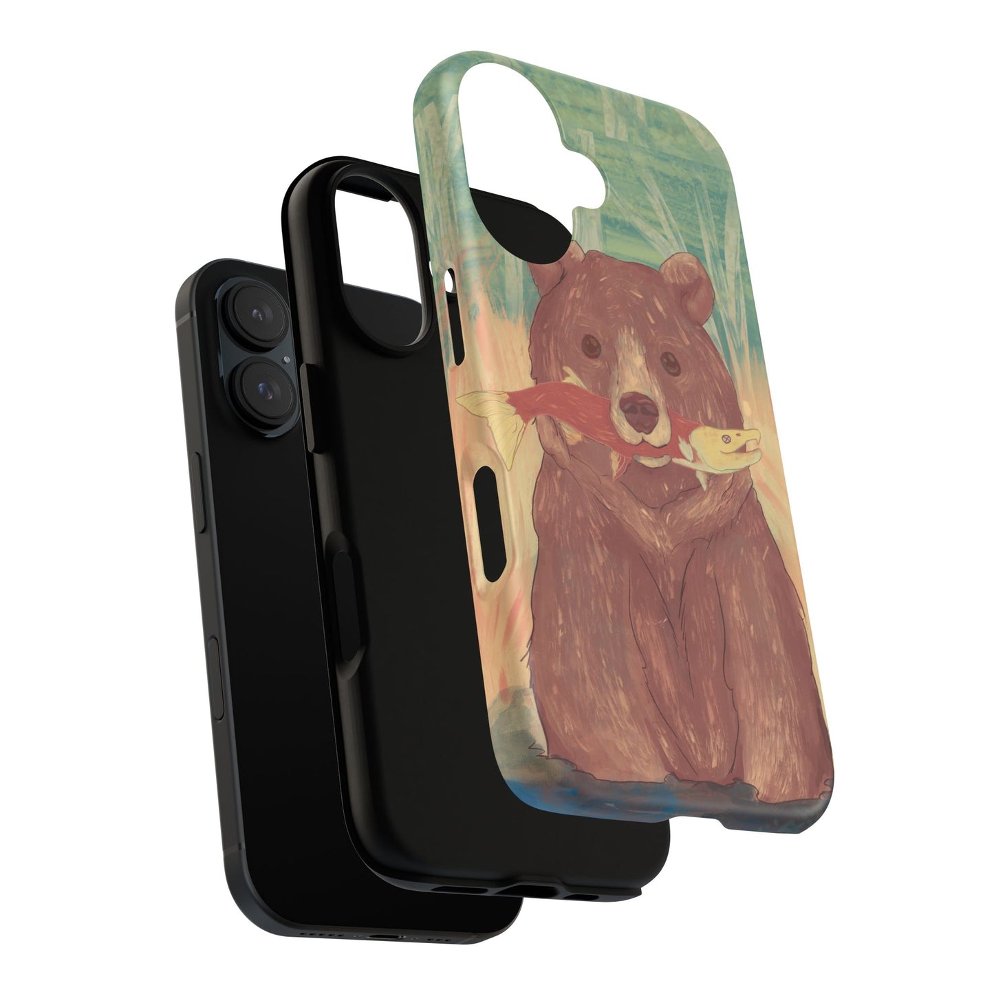 Fishing Bear Tough Case