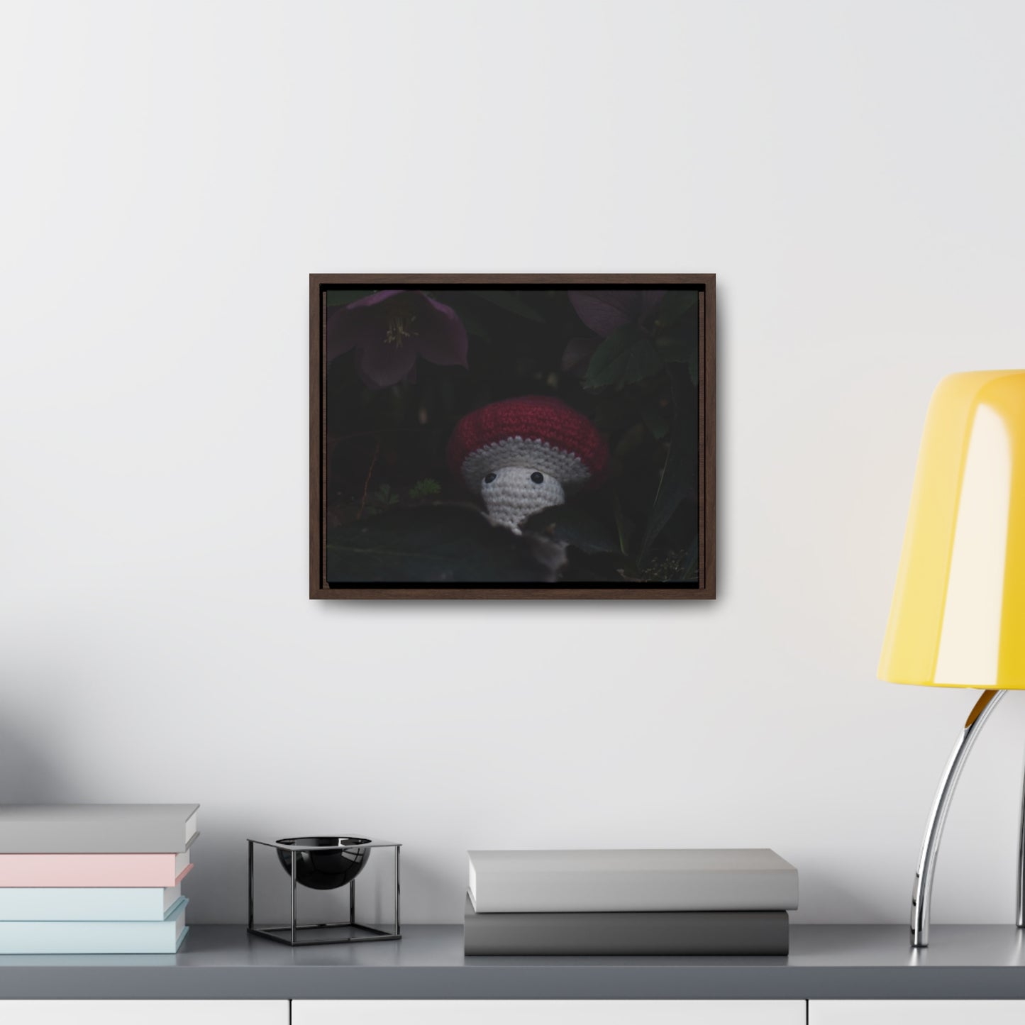 Hidden Havens Woolyshroom Canvas Wrap - Unique Home Decor