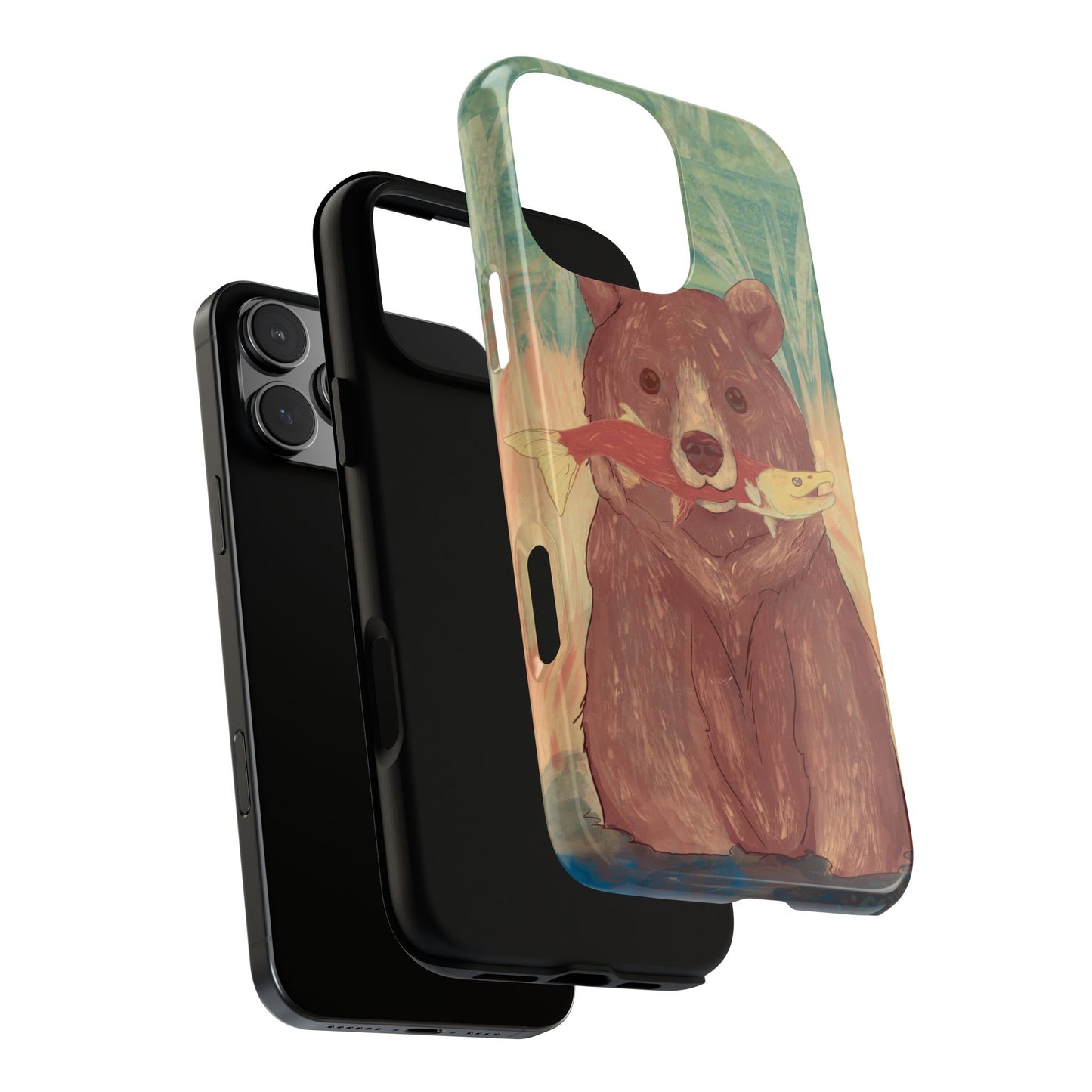 Fishing Bear Tough Case