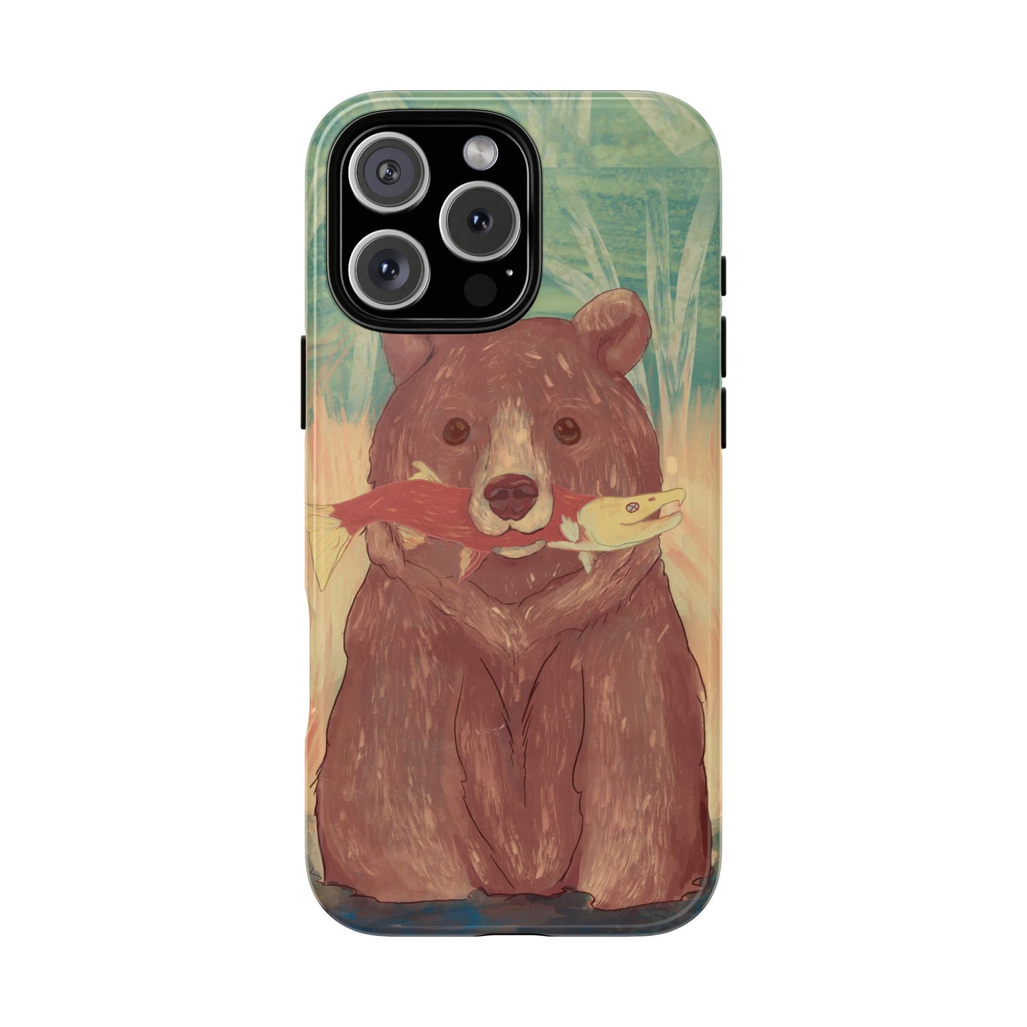 Fishing Bear Tough Case