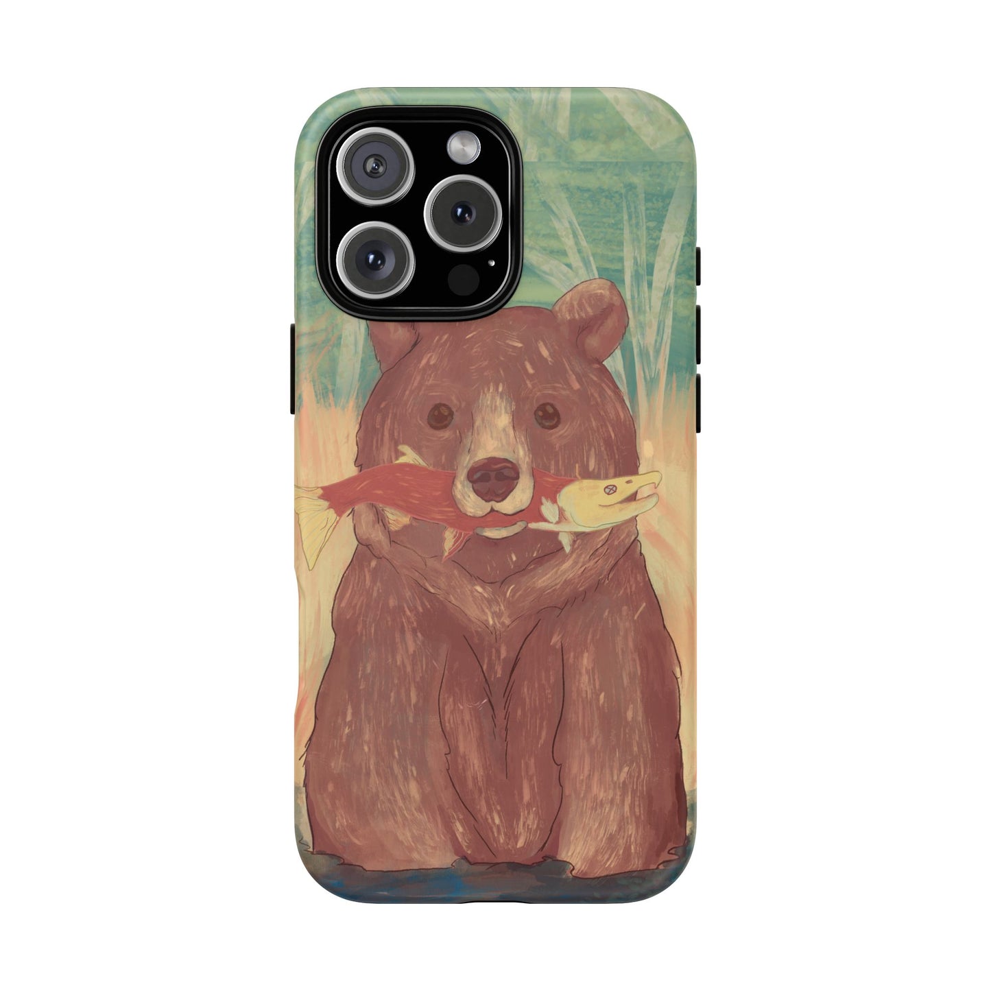 Fishing Bear Tough Case