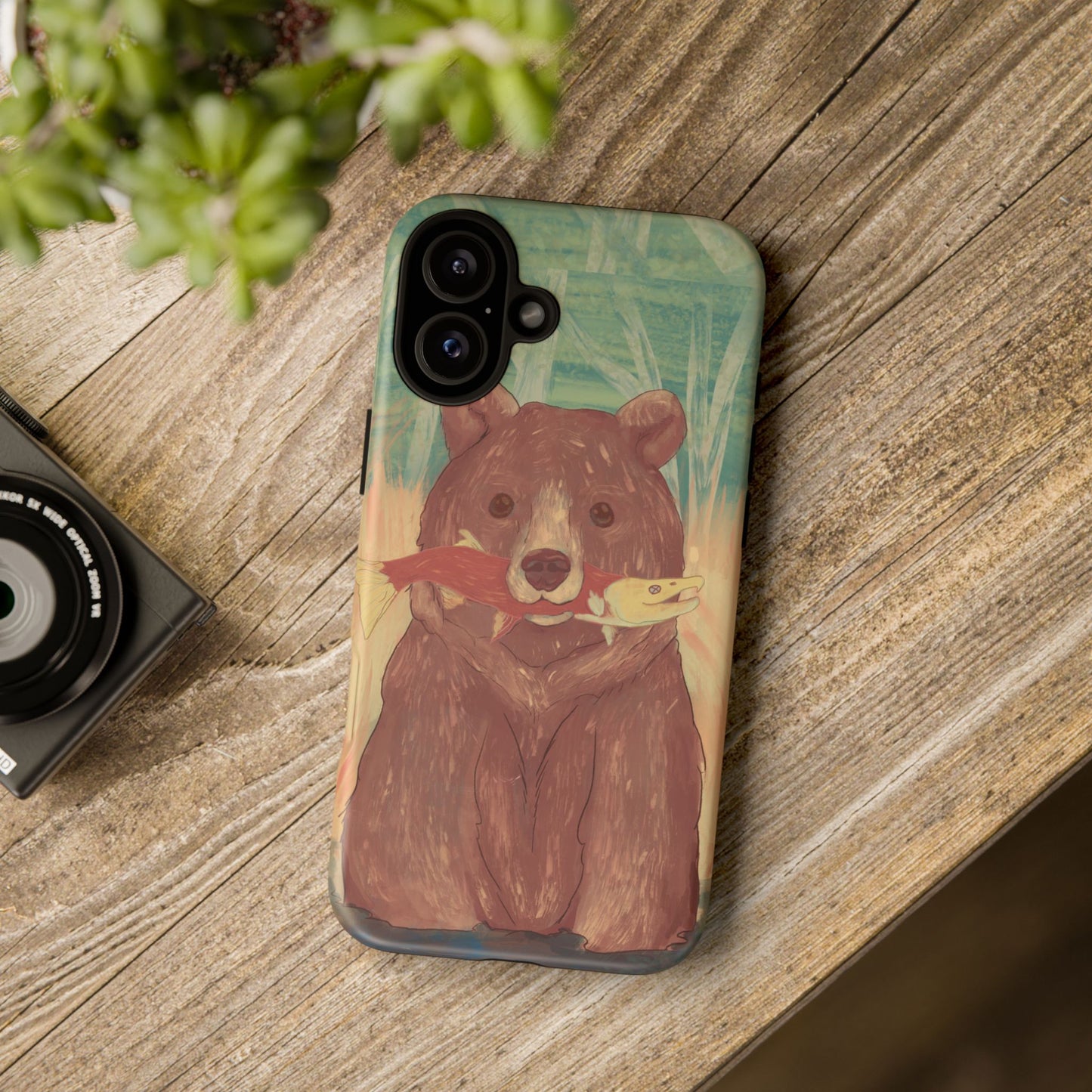 Fishing Bear Tough Case