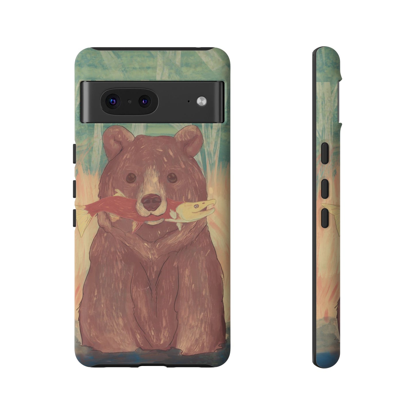 Fishing Bear Tough Case