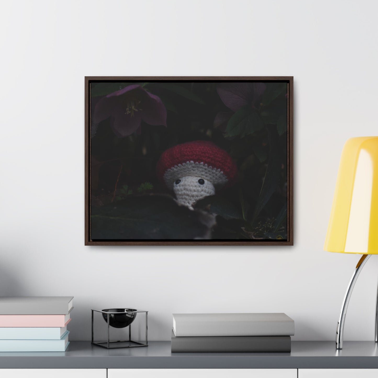 Hidden Havens Woolyshroom Canvas Wrap - Unique Home Decor