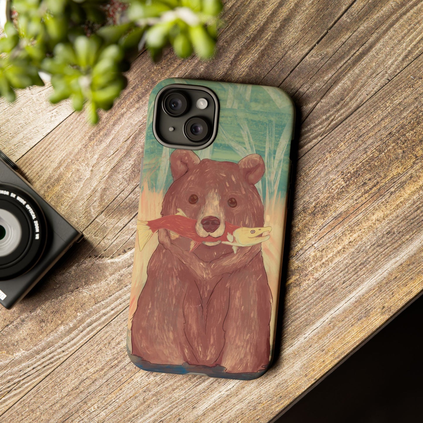 Fishing Bear Tough Case