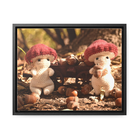 Collection Day Woolyshroom Gallery Canvas Wrap - Nature-Inspired Home Decor