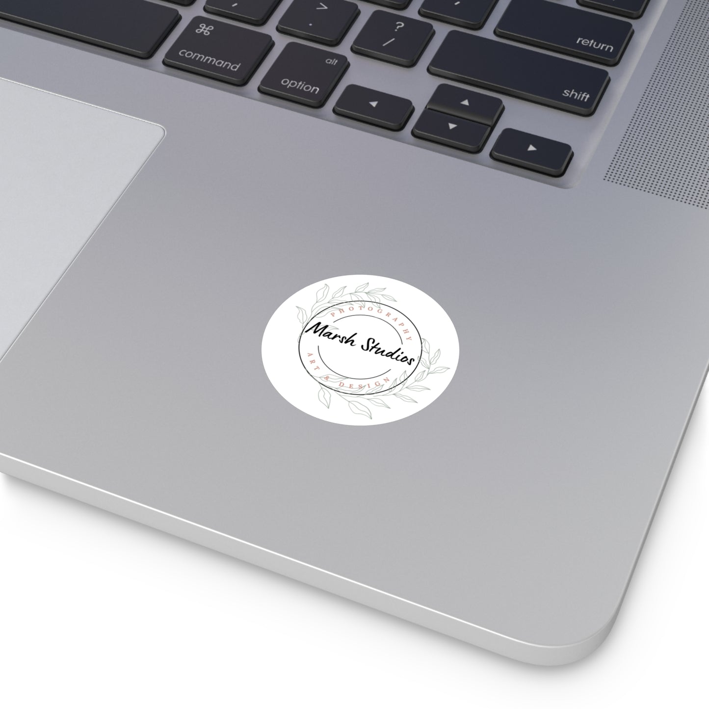 Custom Marsh Studios Round Stickers - Photography & Design