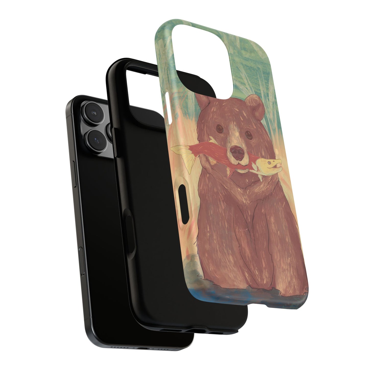 Fishing Bear Tough Case