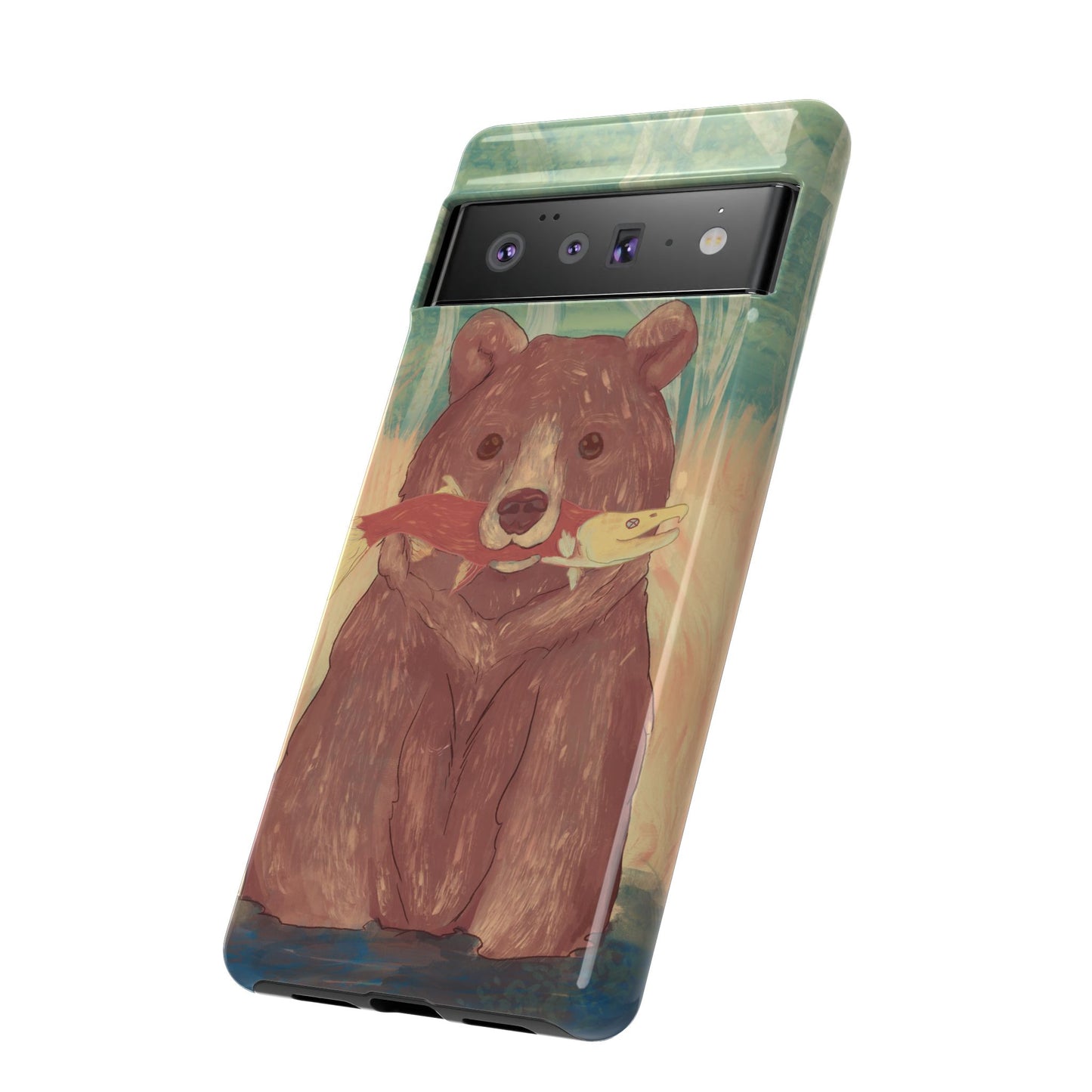 Fishing Bear Tough Case