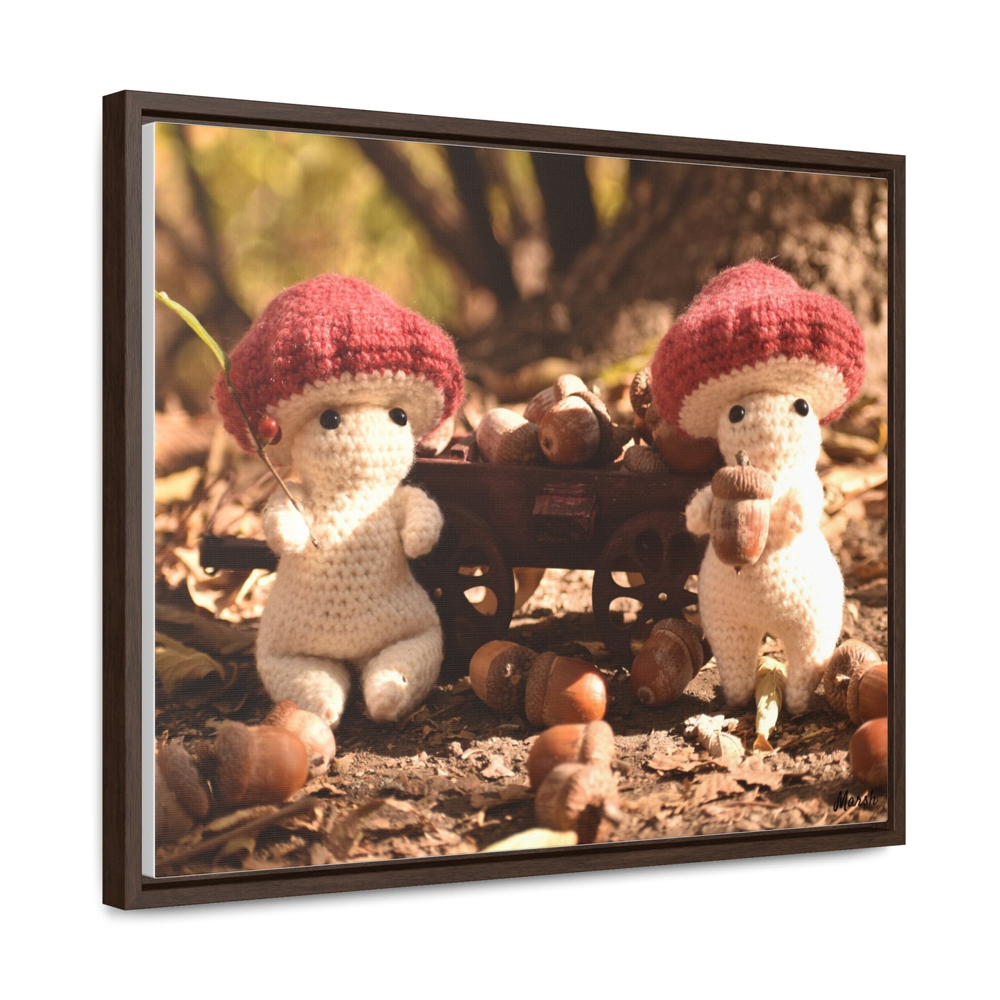 Collection Day Woolyshroom Gallery Canvas Wrap - Nature-Inspired Home Decor